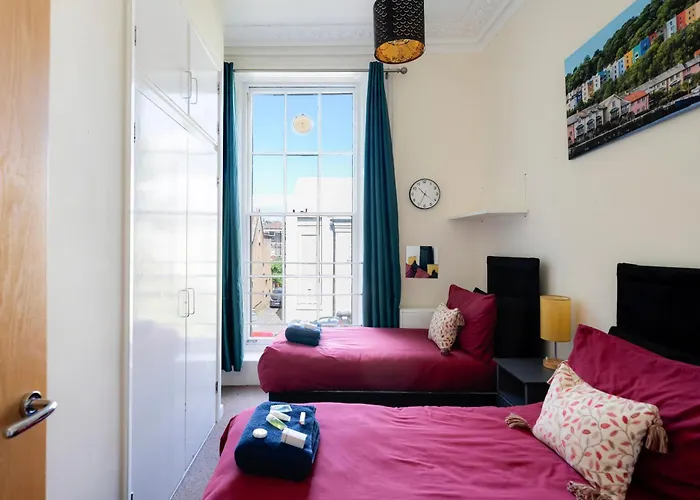 Clifton Nr Centre, Georgian Period Flat, Permit Parking X1, Garden Apartamento *